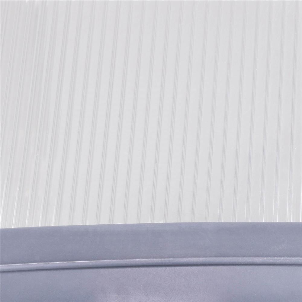 Copertina protectie usa si fereastra, policarbonat cu protectie UV, 150 x 80 cm, gri transparent - imagine 14