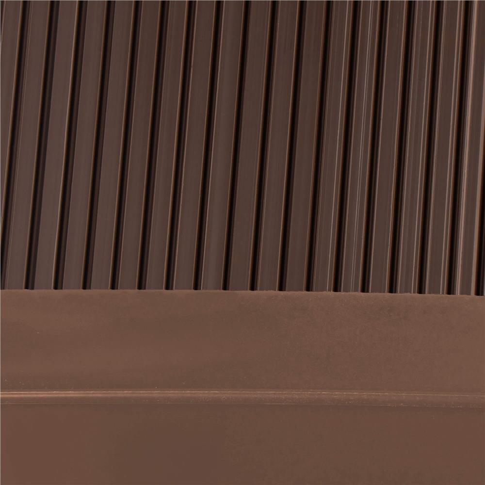 Copertina dubla protectie usa si fereastra, policarbonat cu protectie UV, 200 x 100 cm, maro transparent - imagine 12