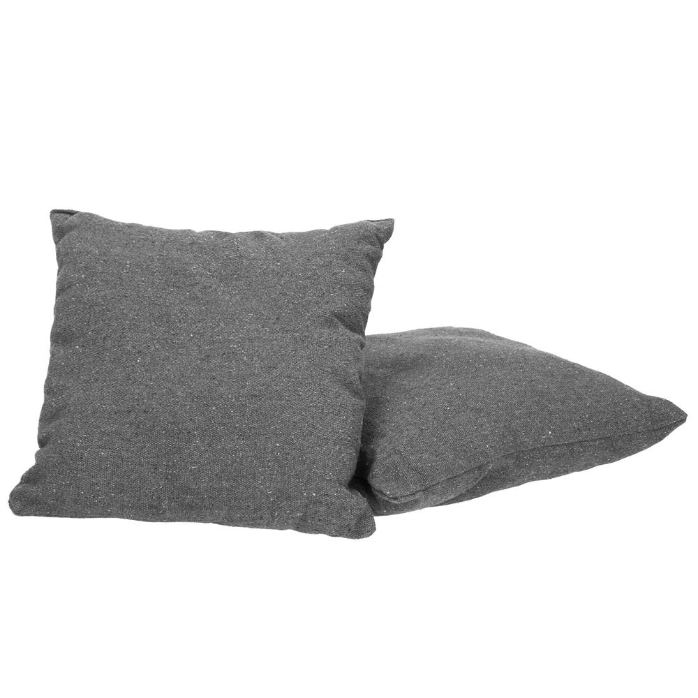 Hamac tip leagan suspendat pentru casa sau gradina, gri cu perne, 130x100cm, 150kg - imagine 19