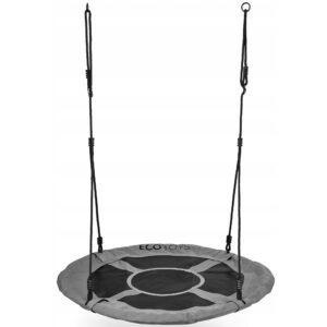 Leagan gradina tip cuib, diametru 100 cm, reglabil pe inaltime, maxim 150 kg, gri