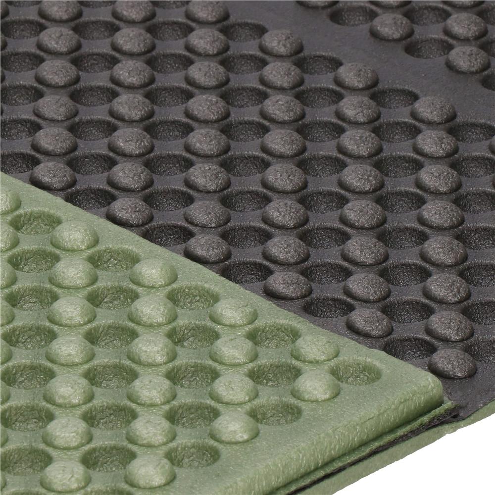 Saltea pliabila pentru camping sau plaja, 182x60 cm, spuma XPE, termoizolanta, pliere armonica, 12 segmente, verde - imagine 13