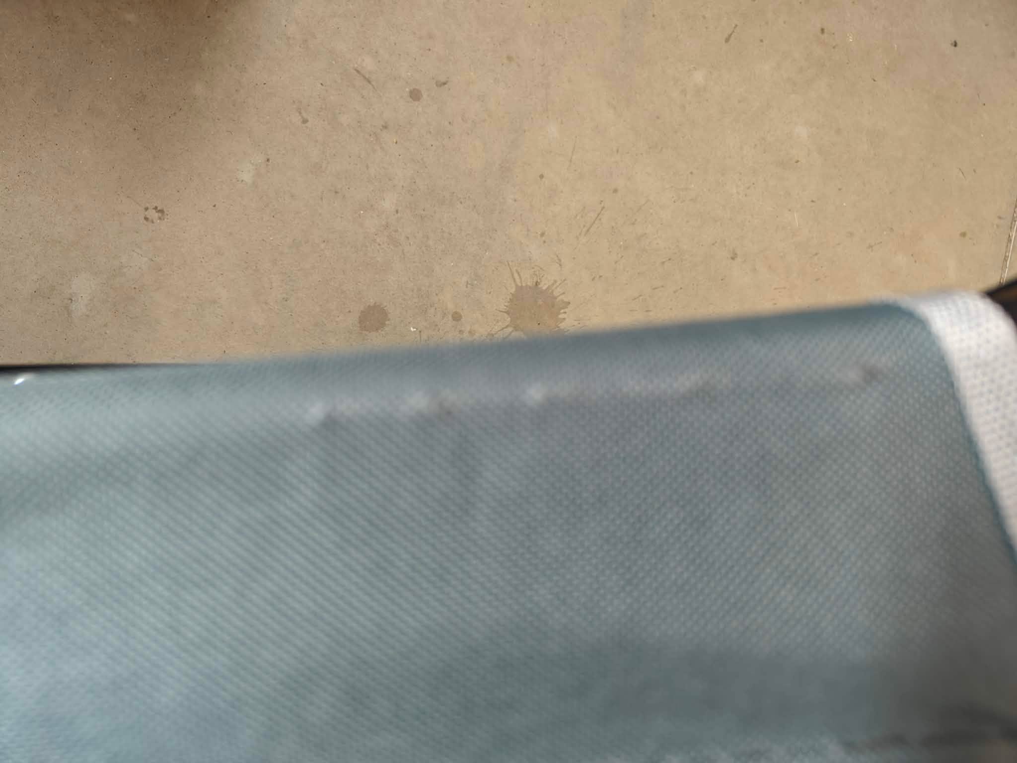 RESIGILAT: Sezlong pliabil, cadru metalic, reglabil in 3 pozitii pana la complet orizontal, cu tetiera, 153x60 cm, gri - imagine 4