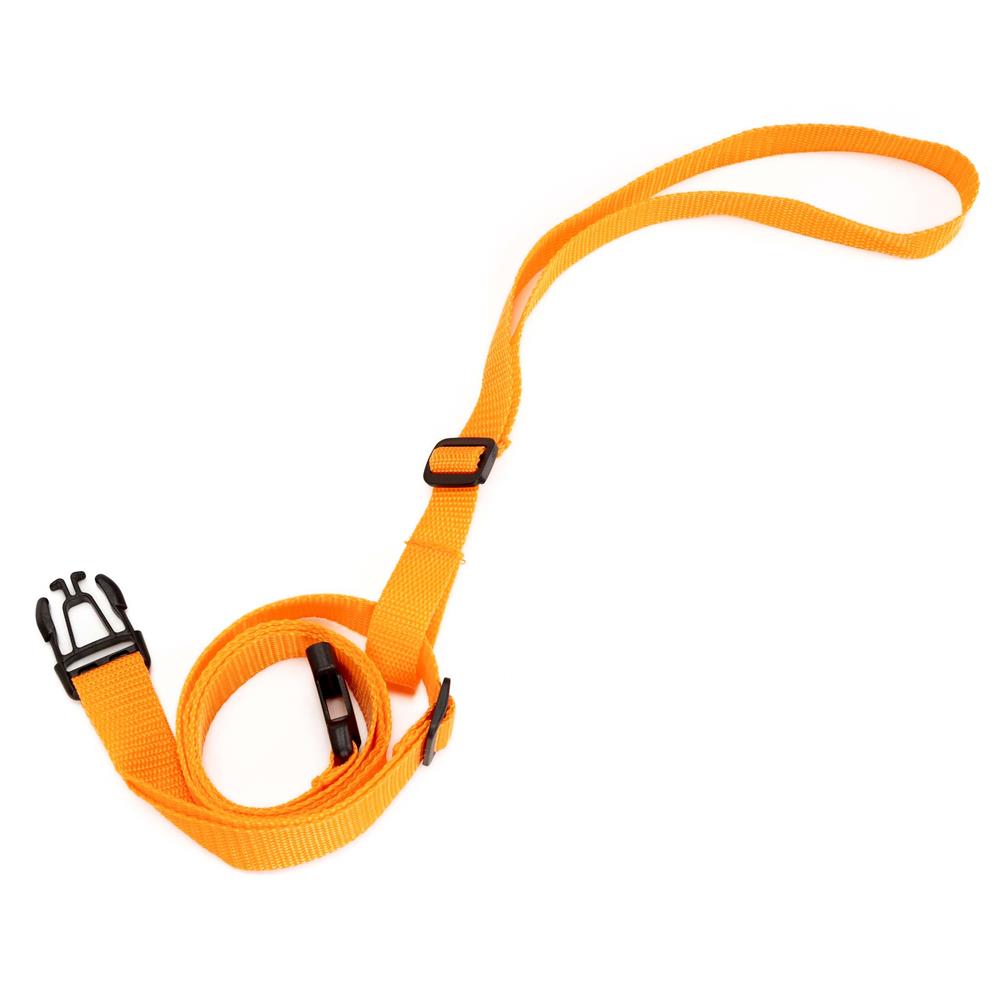 Geanta de inot cu spatiu depozitare uscat 2 in 1, geamandura gonflabila de siguranta, etansa cu 2 camere de aer, 36 L, fluier de urgenta incorporat, 54x27x21 cm, portocaliu fluorescent - imagine 8