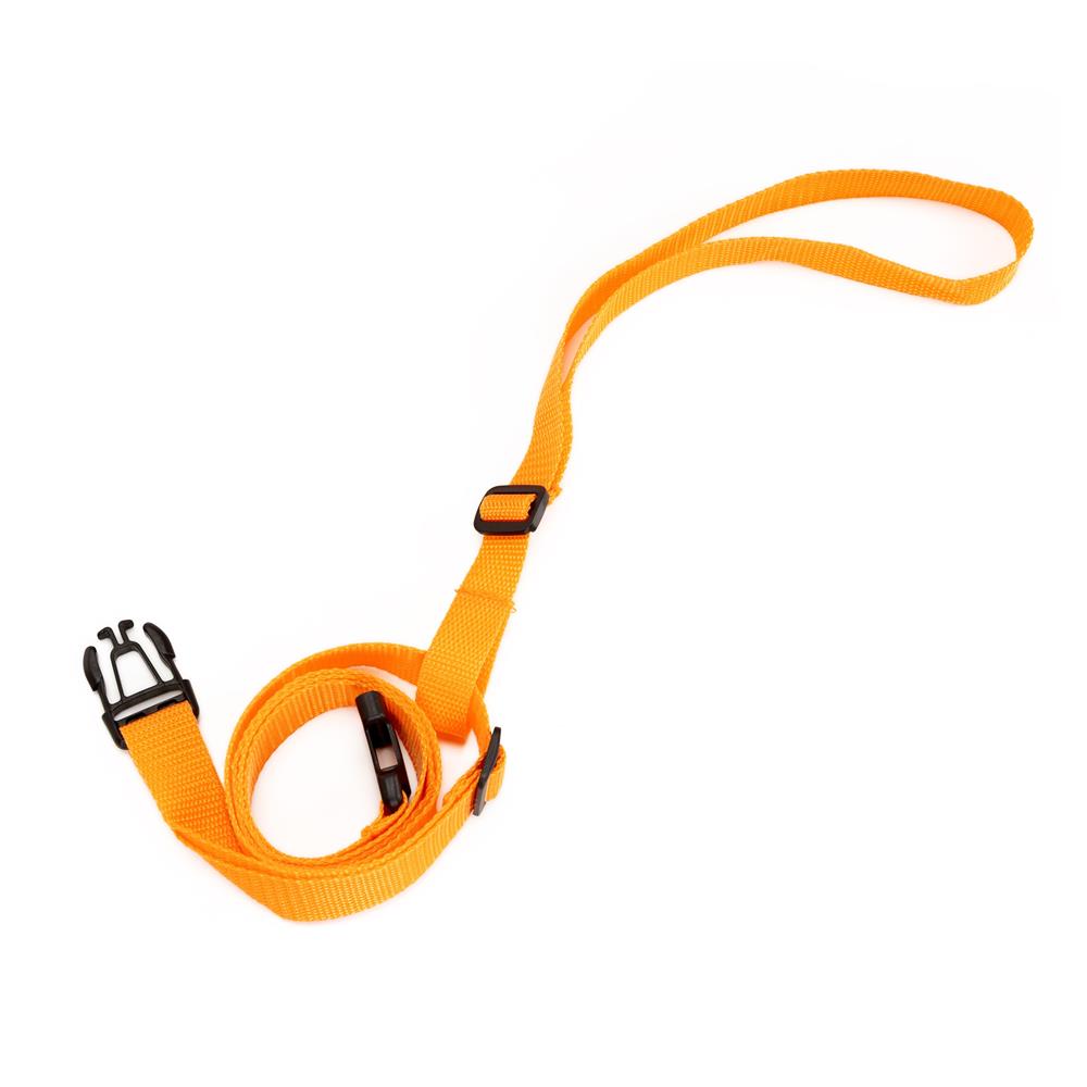 Geanta de inot tip rucsac, cu spatiu depozitare uscat 2 in 1, geamandura gonflabila de siguranta, etansa cu 2 camere de aer, 35 L, fluier de urgenta incorporat, 60x29x22 cm, portocaliu fluorescent - imagine 22