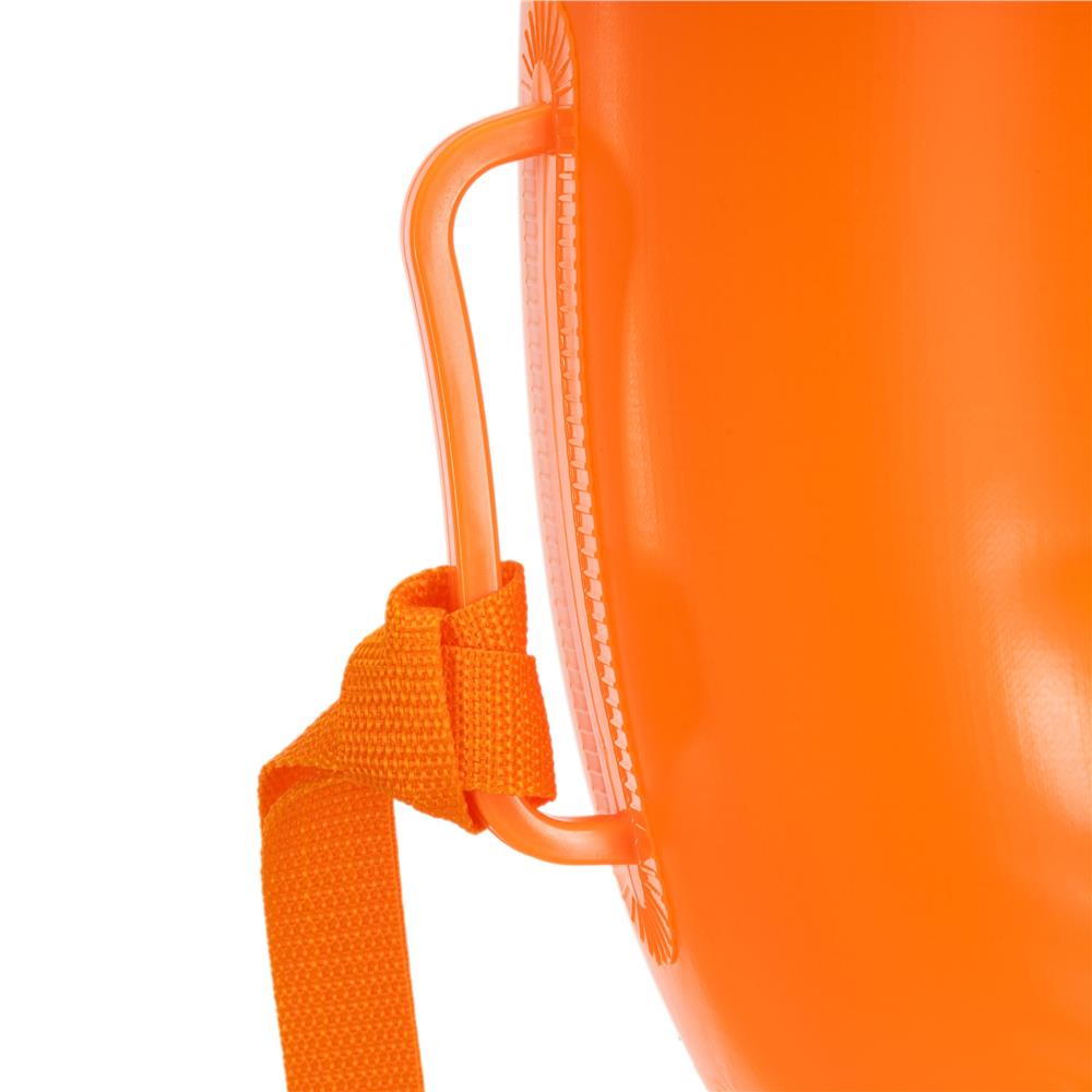 Geanta de inot cu spatiu depozitare uscat 2 in 1, geamandura gonflabila de siguranta, fereastra transparenta pentru utilizare telefon, 20 L, 42x22x15 cm, portocaliu fluorescent - imagine 20
