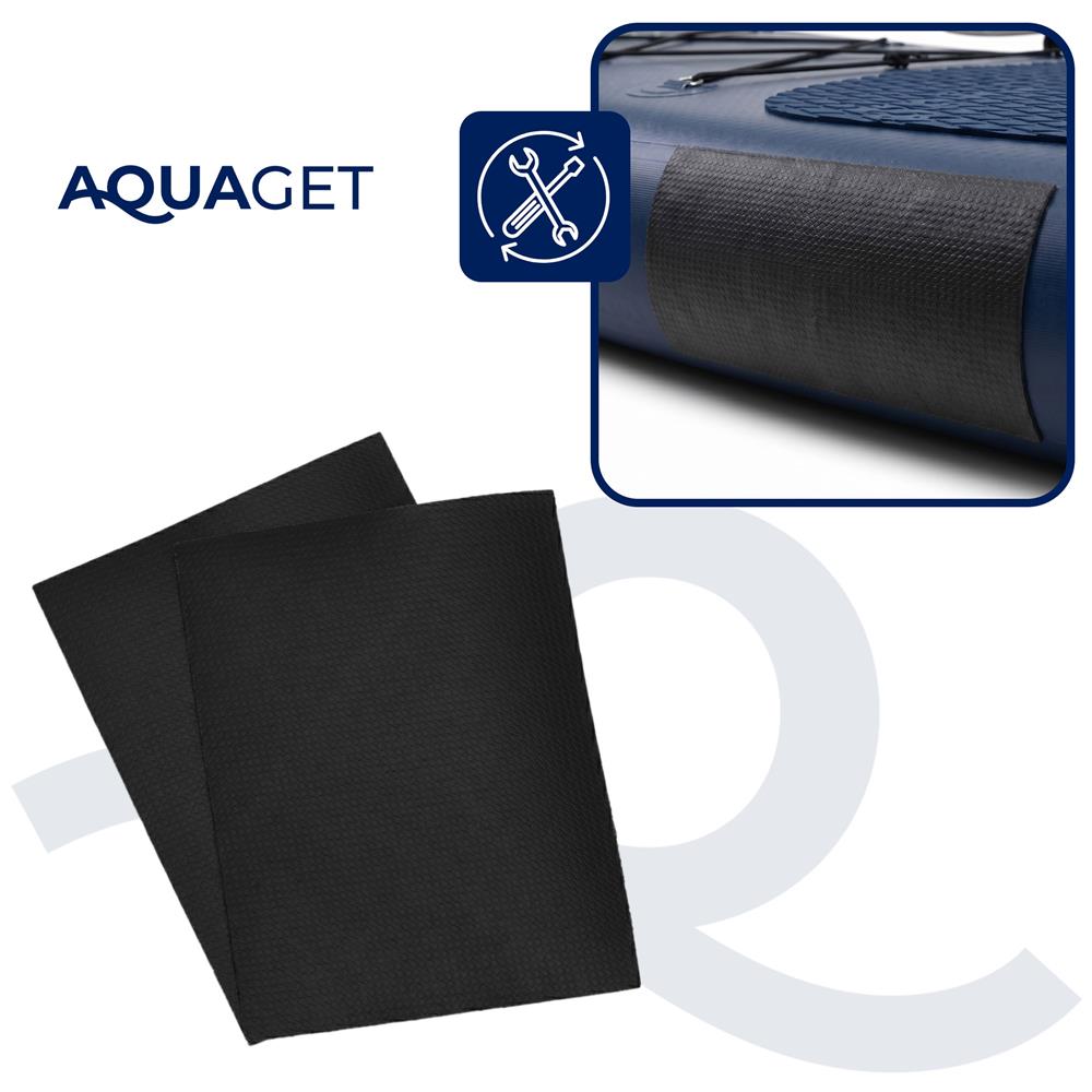 Set placa gonflabila Stand Up PaddleBoard 350x81x15 cm, cu pompa, kit de reparatii, geanta de transport, vasla, maxim 150 kg, negru - imagine 39