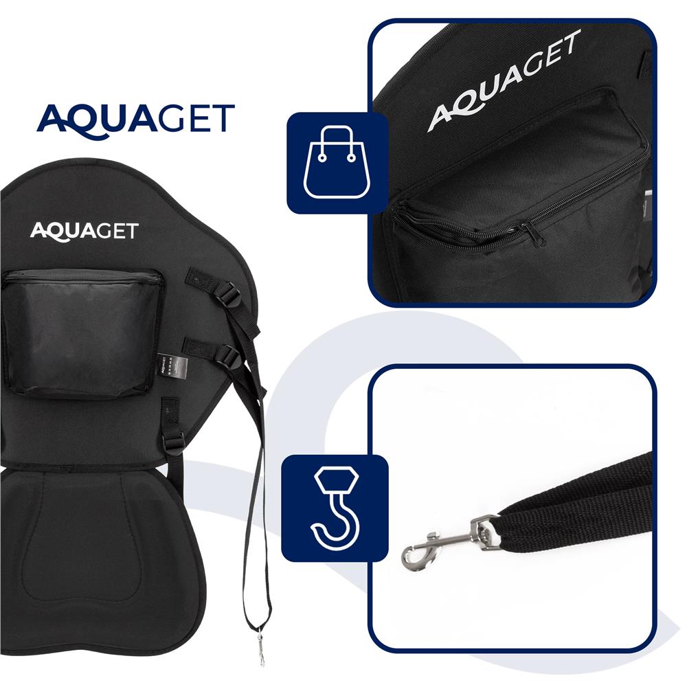 Set placa gonflabila Stand Up PaddleBoard 350x81x15 cm, cu pompa, scaun kayak, kit de reparatii, geanta de transport, vasla 2 in 1, maxim 220 kg, portocaliu - imagine 14