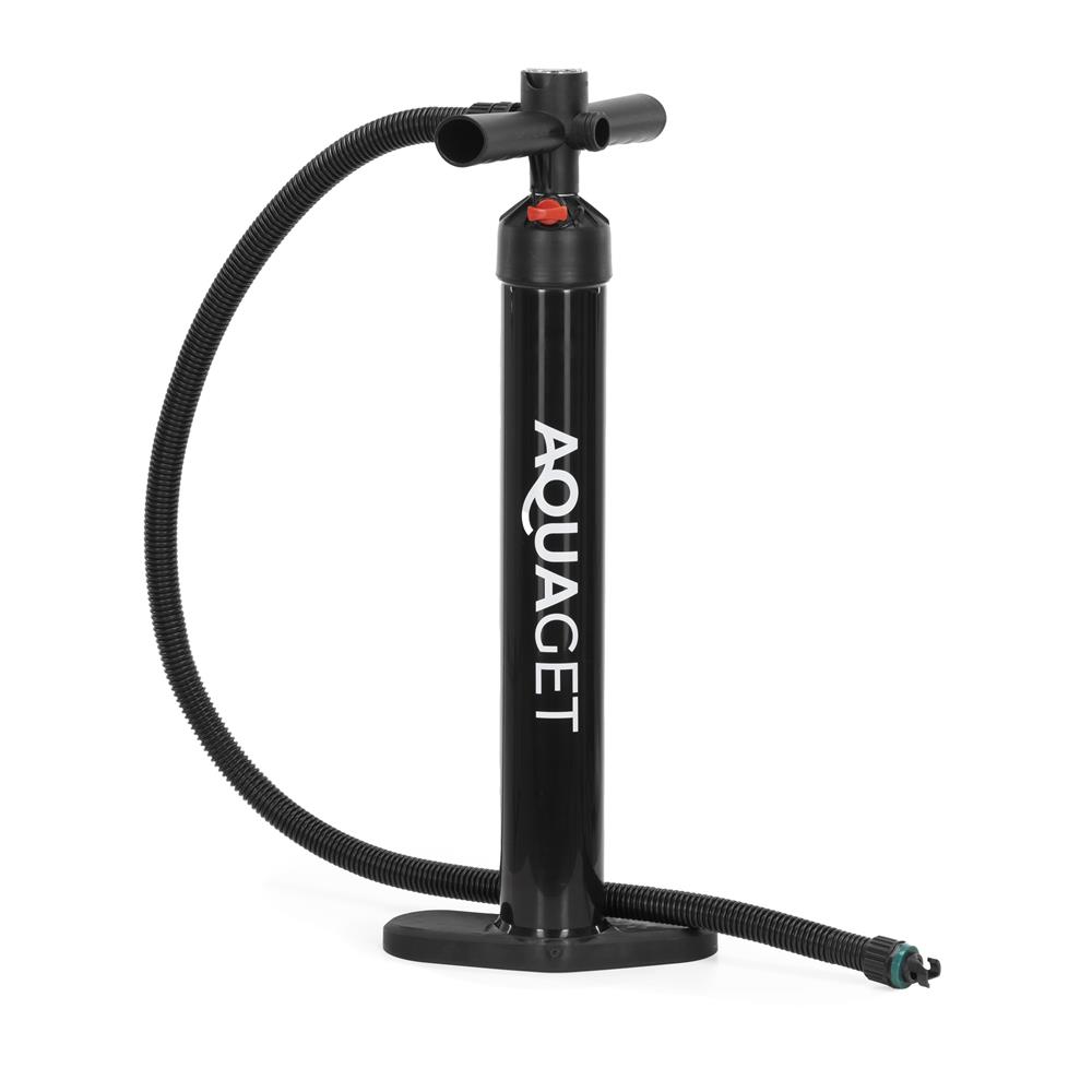 Set placa gonflabila Stand Up PaddleBoard 350x81x15 cm, cu pompa, scaun kayak, kit de reparatii, geanta de transport, vasla 2 in 1, maxim 220 kg, portocaliu - imagine 25