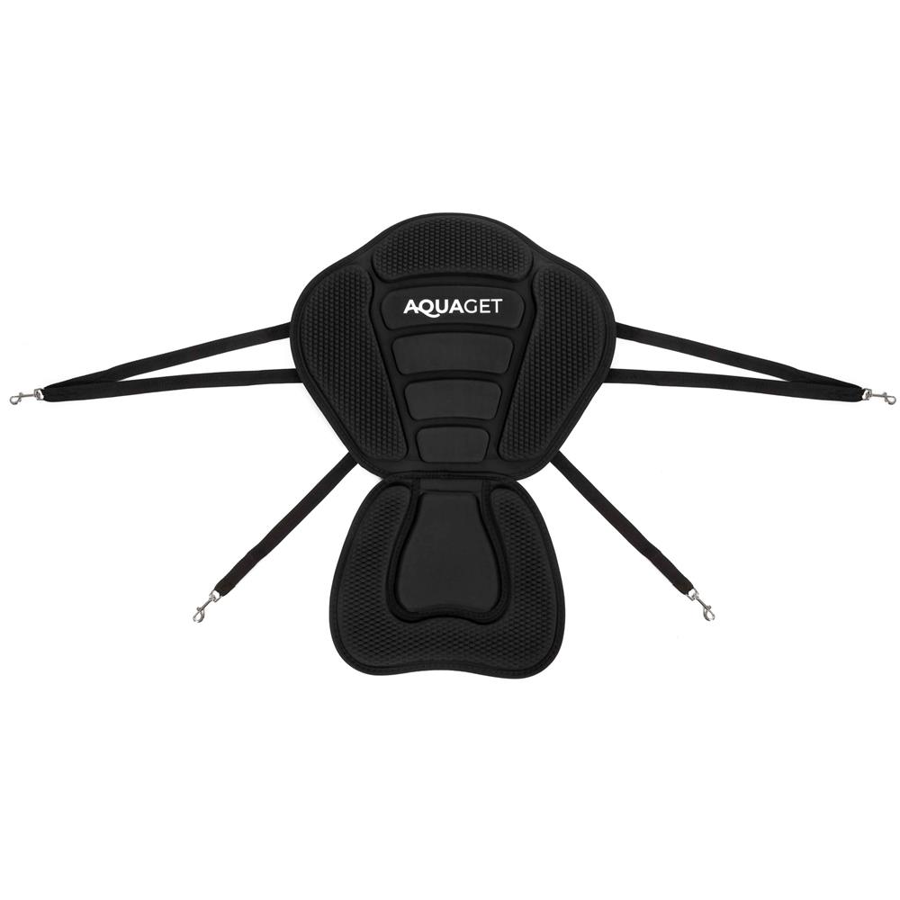 Set placa gonflabila Stand Up PaddleBoard 350x81x15 cm, cu pompa, scaun kayak, kit de reparatii, geanta de transport, vasla 2 in 1, maxim 220 kg, portocaliu - imagine 8
