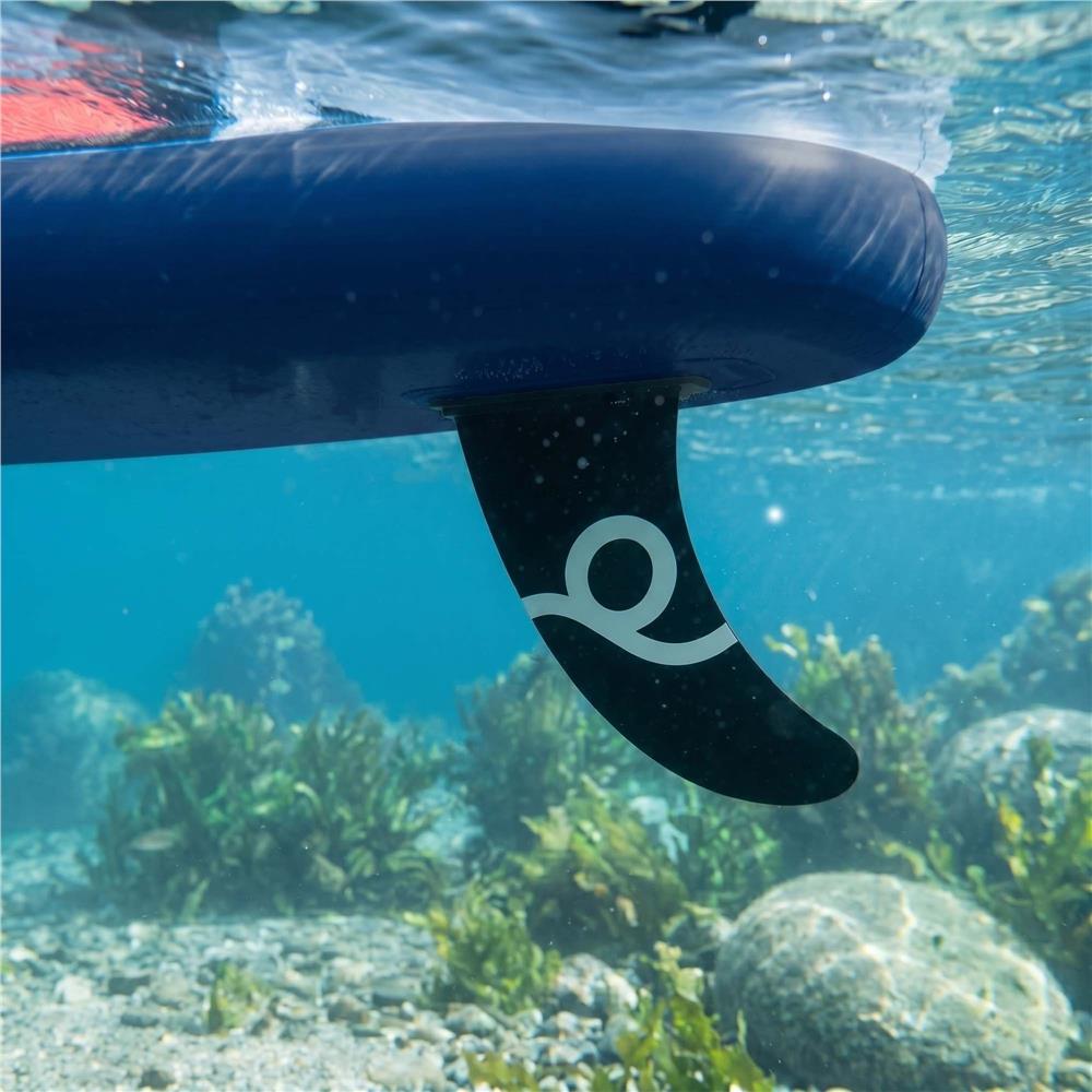 Inotatoare centrala pentru placa gonflabila SUP Stand Up PaddleBoard, slide-in 18x22 cm, neagra - imagine 5