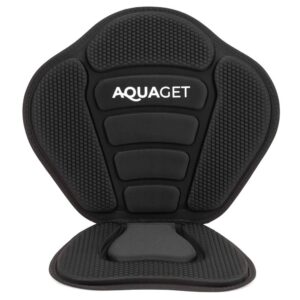 Scaun kayak pentru placa gonflabila SUP Stand Up PaddleBoard, reglabil, din neopren si poliester, negru