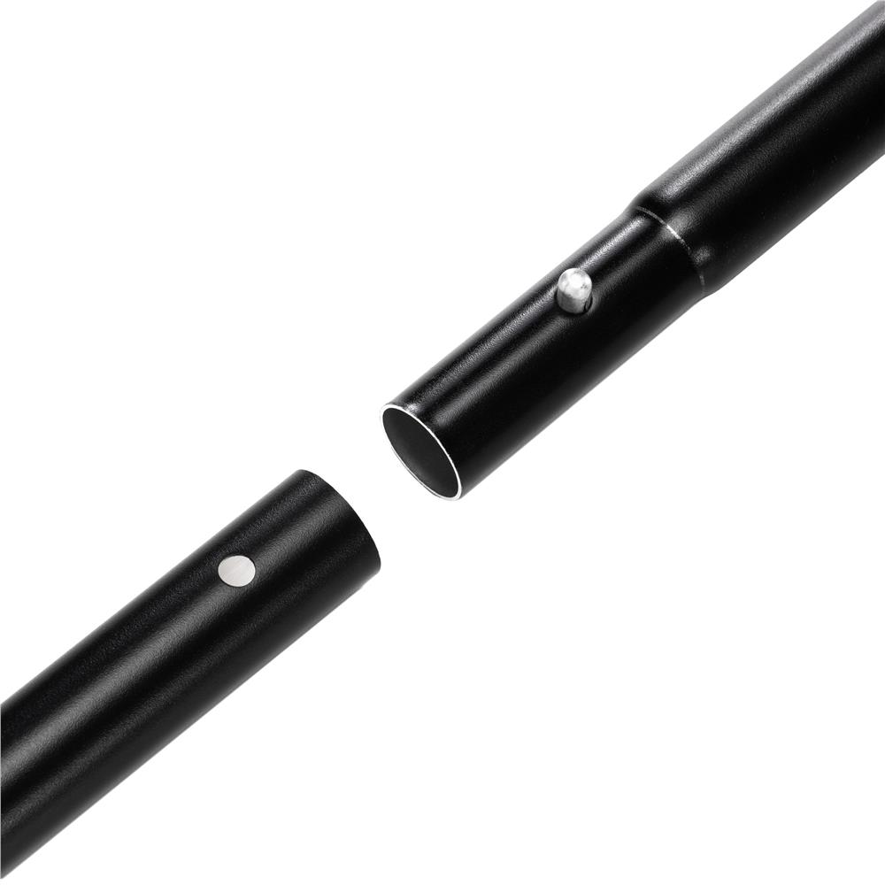 Vasla 2 in 1 pentru placa gonflabila SUP si kayak, lungime reglabila, aluminiu, 222 cm, negru - imagine 11