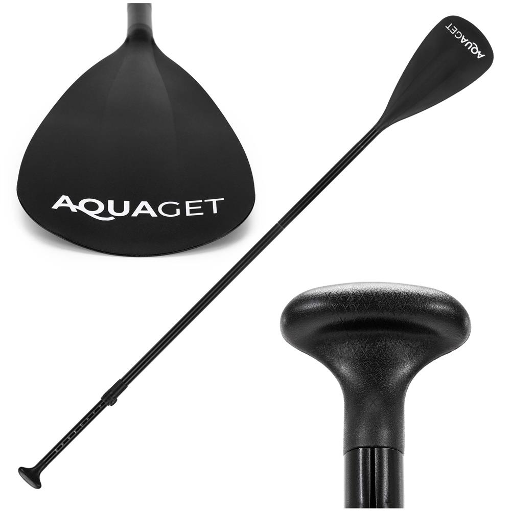 Vasla pentru placa gonflabila SUP, lungime reglabila 160-208 cm, negru - imagine 2