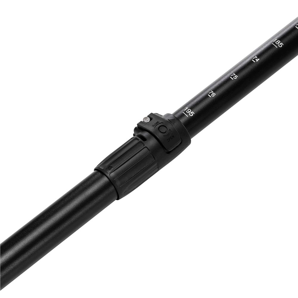 Vasla pentru placa gonflabila SUP, lungime reglabila 160-208 cm, negru - imagine 10