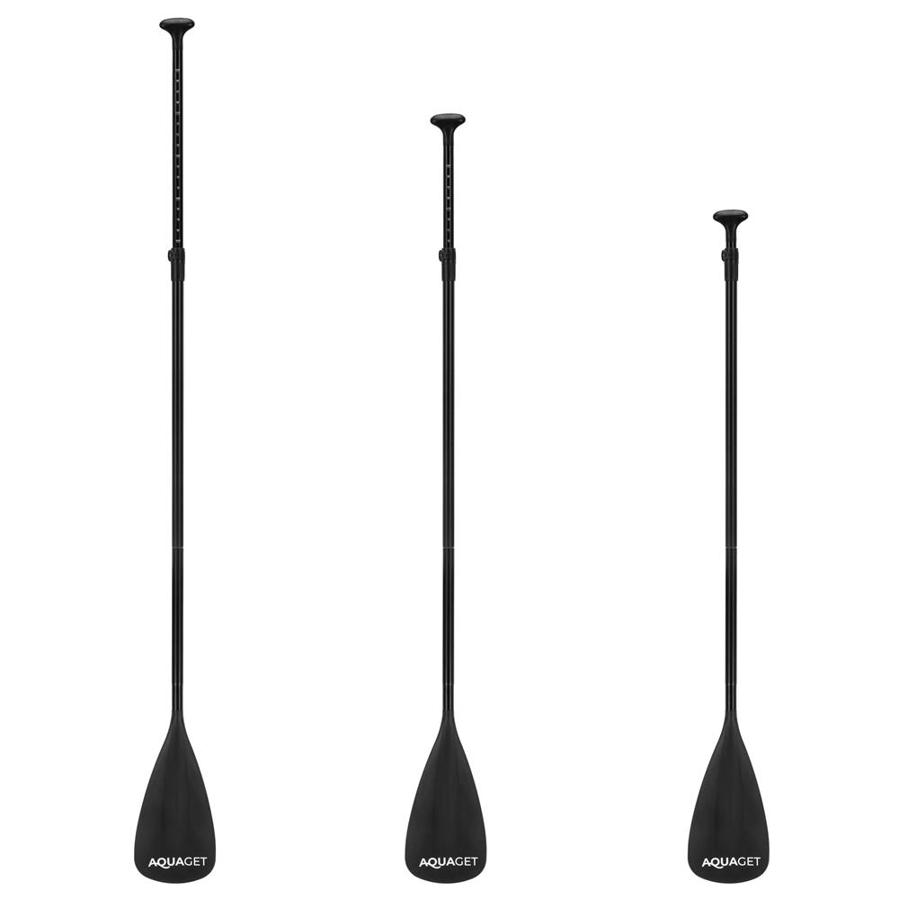 Vasla pentru placa gonflabila SUP, lungime reglabila 160-208 cm, negru - imagine 8