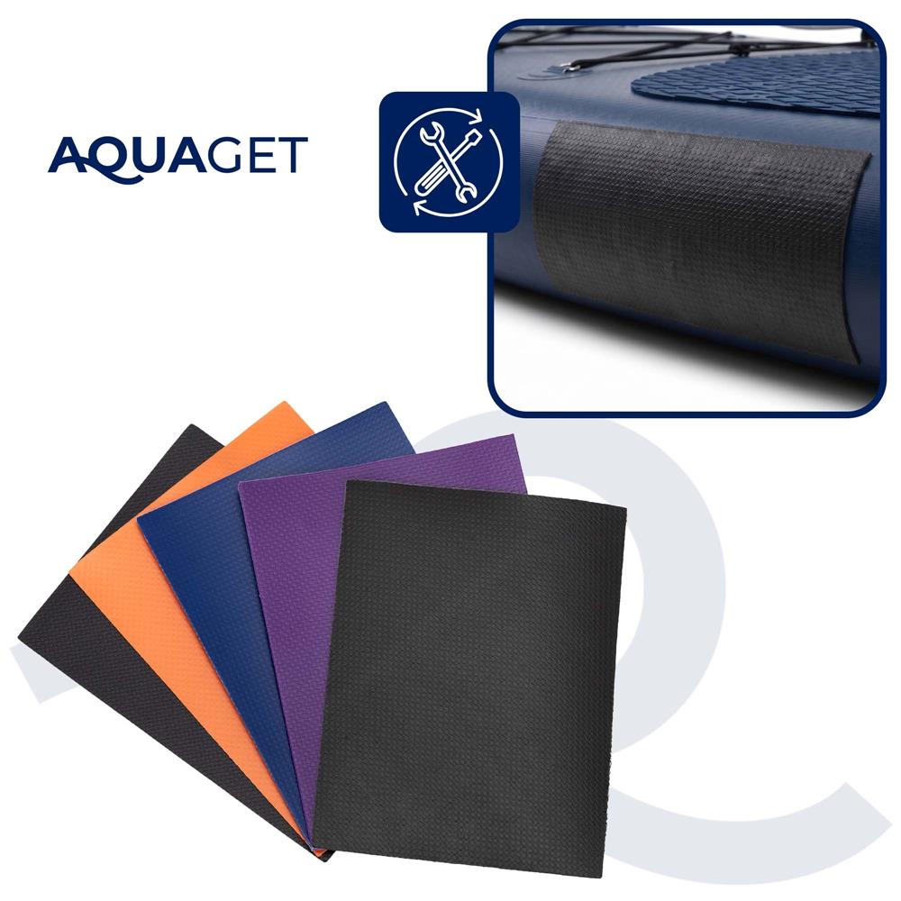 Kit reparatie pentru placa SUP, 5 petice, cheie supapa, cutie depozitare plastic - imagine 12