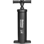 Pompa manuala Bestway cu picior, 3,5 L, 48 cm, cu 3 adaptoare, umflare si dezumflare