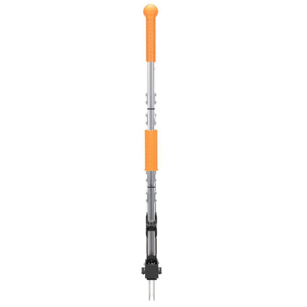 Extractor manual pentru buruieni cu tot cu radacina, cu pedala si mecanism de evacuare, 99x29x8 cm - imagine 4
