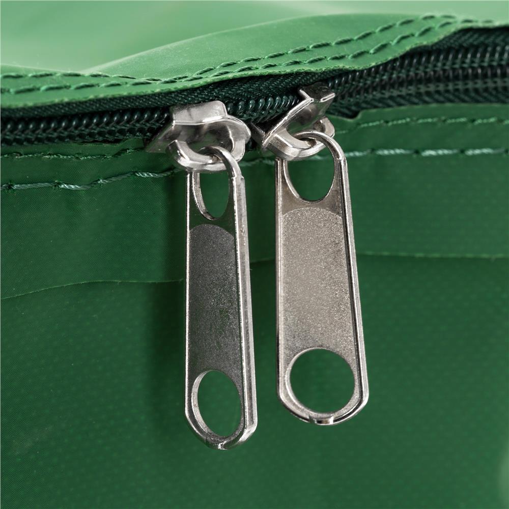 Rezervor pliabil pentru colectarea apei de ploaie, 250 L, PVC 1000D, cu 2 robinete si sistem preaplin, verde - imagine 18
