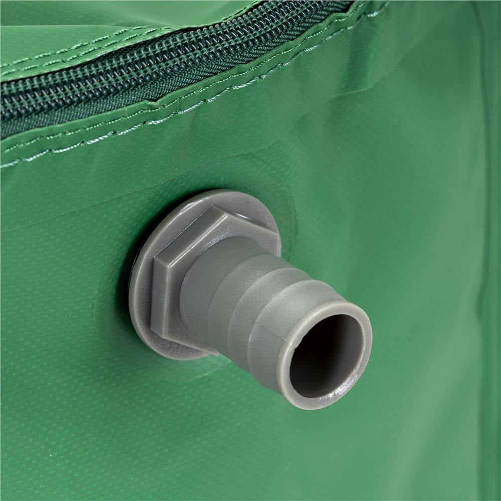 Rezervor pliabil pentru colectarea apei de ploaie, 250 L, PVC 1000D, cu 2 robinete si sistem preaplin, verde - imagine 21