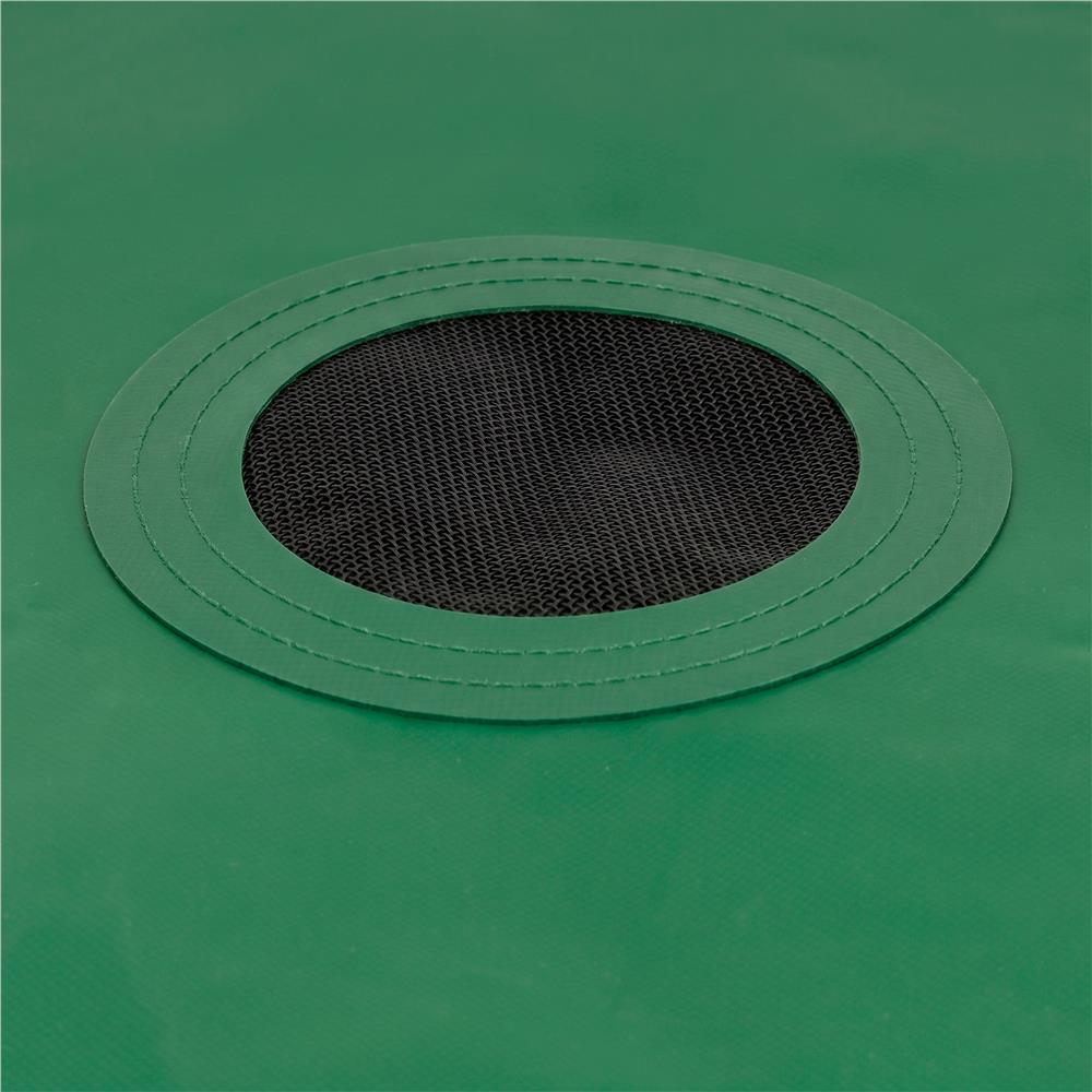 Rezervor pliabil pentru colectarea apei de ploaie, 500 L, PVC 1000D, cu 2 robinete si sistem preaplin, verde - imagine 6
