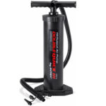 Pompa manuala Intex Double Quick III 68615, 48 cm, umflare si dezumflare, cu 4 adaptoare
