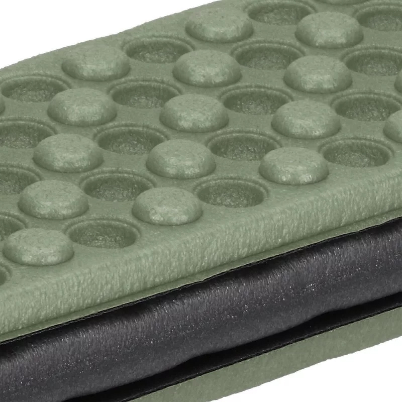 Saltea pliabila pentru sezut la camping sau picnic, spuma XPE termoizolanta, impermeabila, 40x28x1 cm, verde - imagine 6