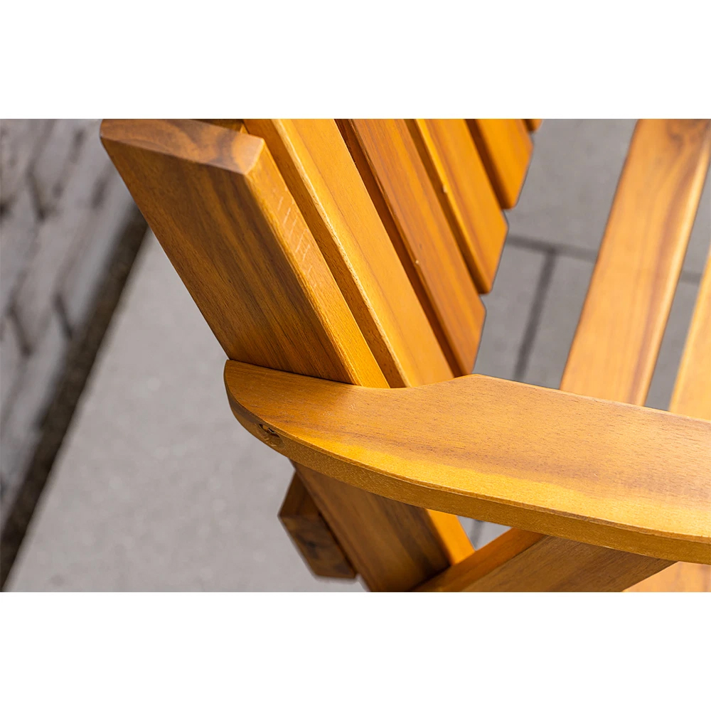 Banca de gradina 153x65x82 cm, 2 locuri, cu raft lateral, lemn de salcam, maro - imagine 12