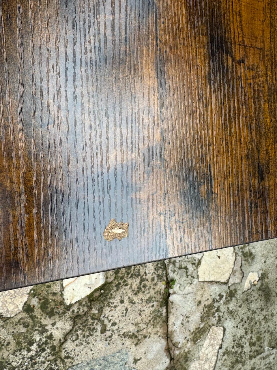 RESIGILAT: VASAGLE Masa de bar pentru bucatarie, dreptunghiulara, inalta, cadru de otel, 60x120x90cm, stil industrial, maro rustic si negru - imagine 2