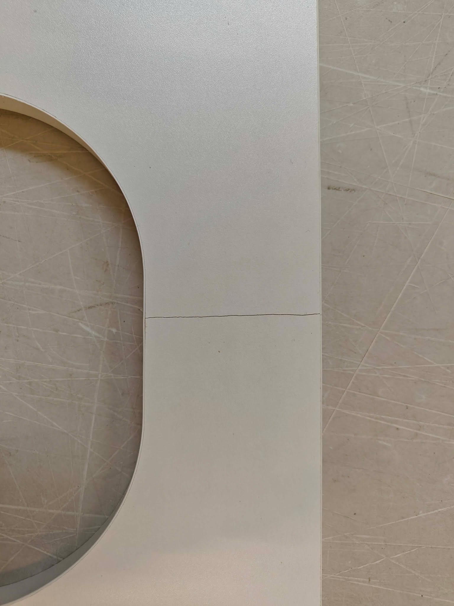 RESIGILAT: VASAGLE Masca chiuveta baie, lavoar cu 2 usi si raft interior reglabil, MDF si PAL, 60x30x60 cm, alb - imagine 2