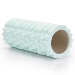 Rola pentru masaj si stretching din spuma EVA, duritate medie 50 Shore A, 33x14 cm, verde