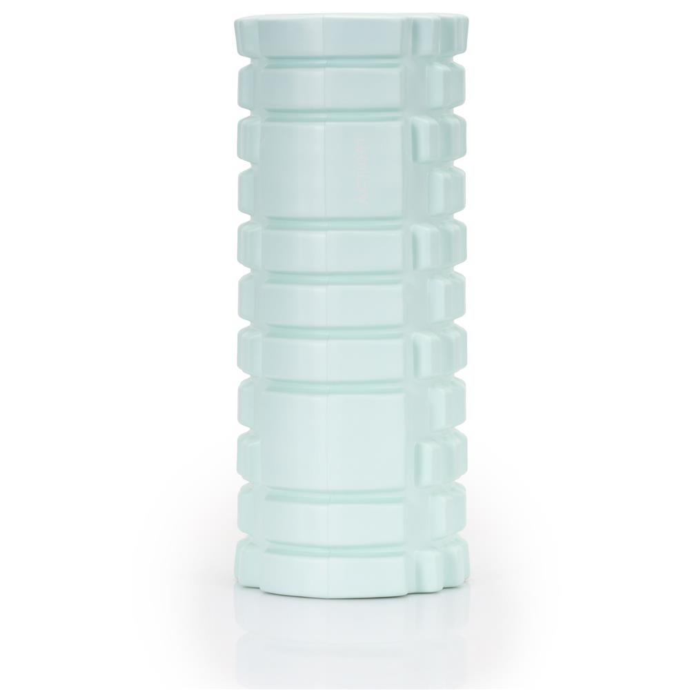 Rola pentru masaj si stretching din spuma EVA, duritate medie 50 Shore A, 33x14 cm, verde - imagine 22