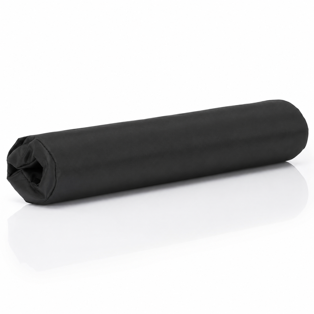 Protectie pentru bara fitness din spuma, inchidere cu velcro, 43x8 cm, negru - imagine 2