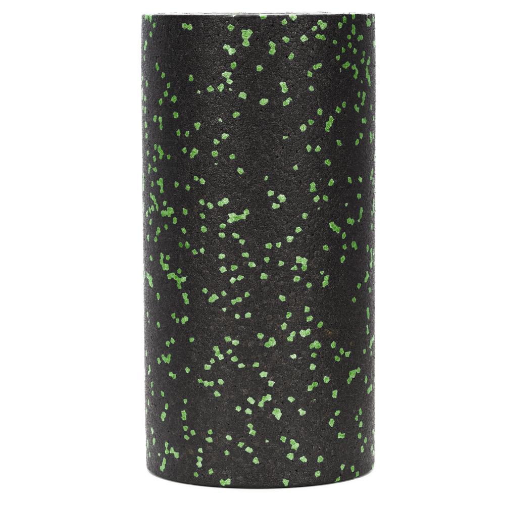 Rola pentru masaj si stretching din spuma EPP, duritate medie 50 Shore A, 30x15 cm, negru - imagine 13