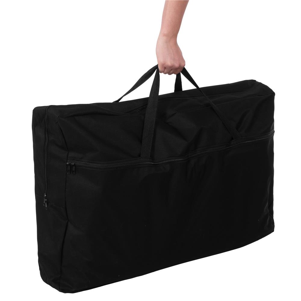 Bucatarie de camping pliabila cu 3 blaturi MDF, cadru aluminiu, portabila pentru exterior, 175x45x110 cm, gri - imagine 13
