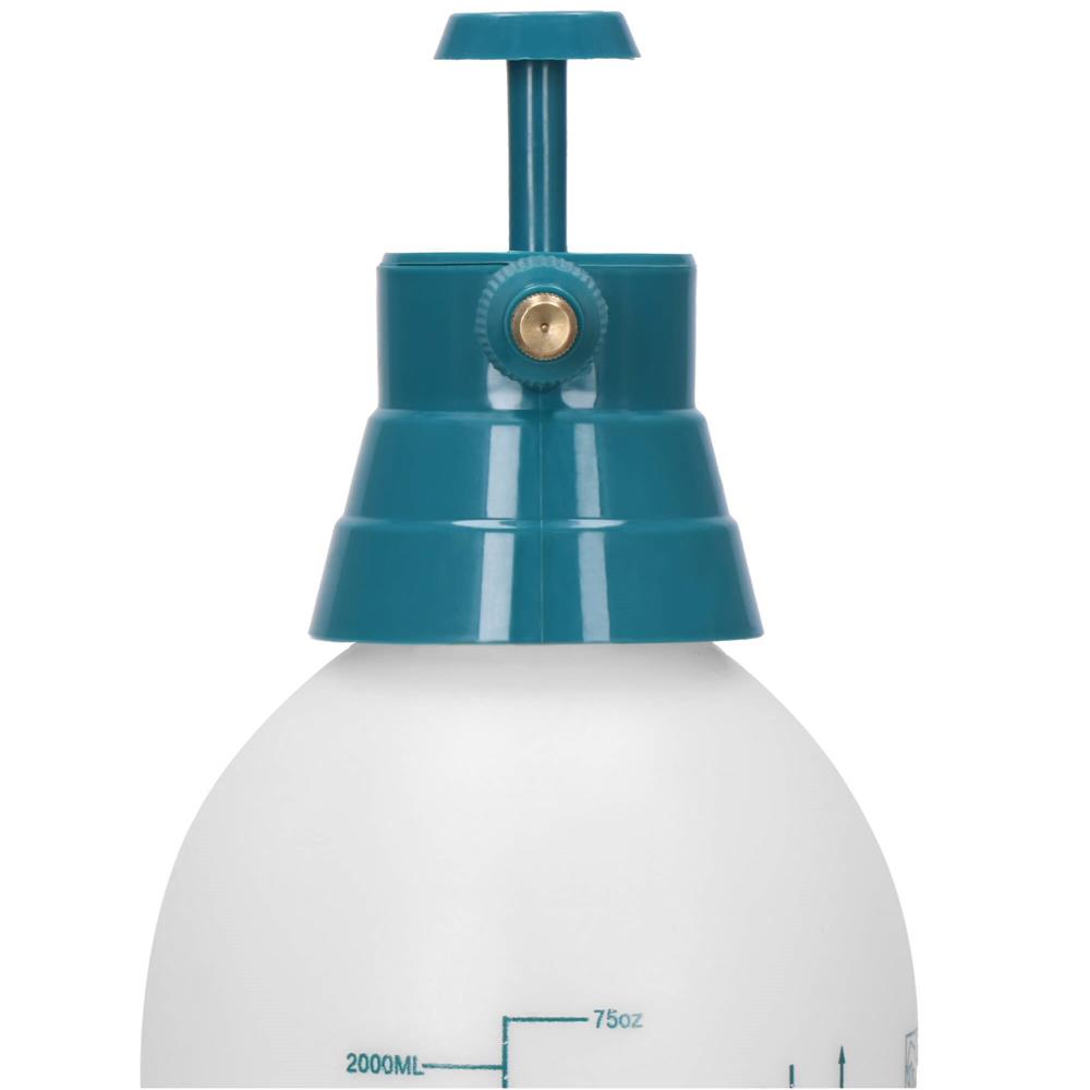 Pulverizator manual cu pompa pentru gradina, rezervor 2 litri, PP si PE, jet reglabil, 12x31 cm, alb - imagine 4
