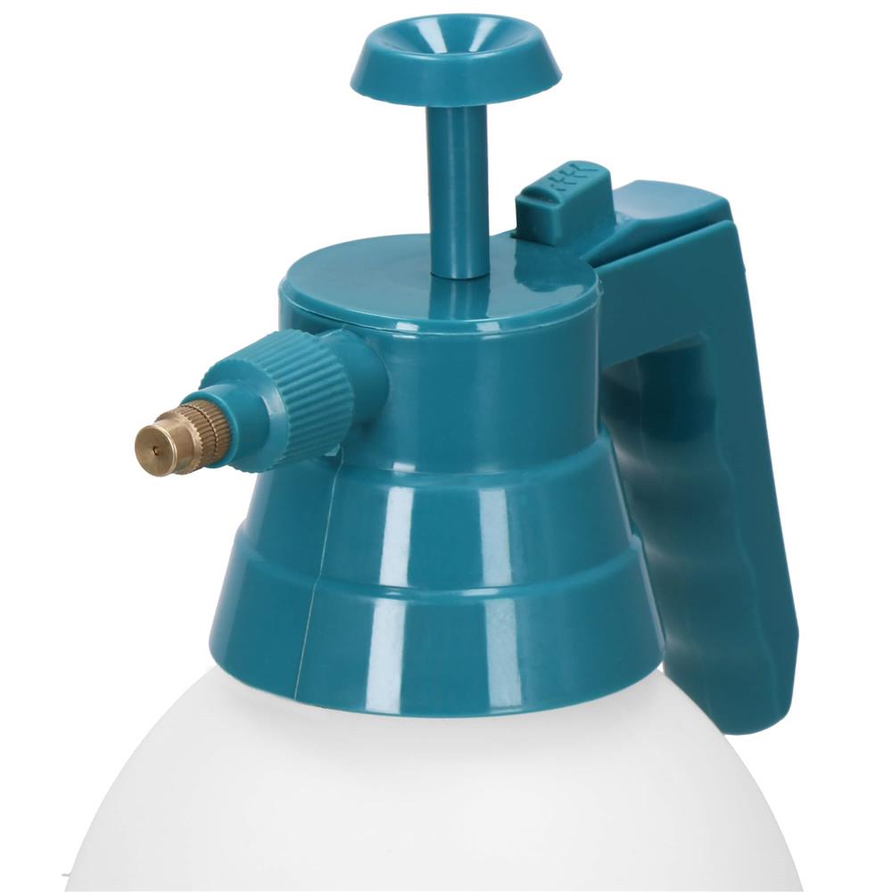 Pulverizator manual cu pompa pentru gradina, rezervor 2 litri, PP si PE, jet reglabil, 12x31 cm, alb - imagine 6