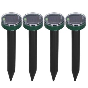 Set 4 aparate solare pentru alungarea cartitelor, functionare prin vibratii si sunete cu frecventa 400-1000 Hz, 26 cm