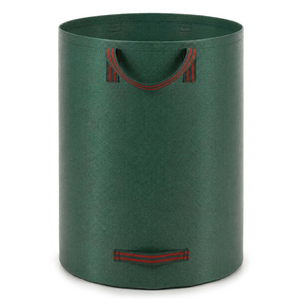 Cos pliabil pentru frunze, iarba si deseuri de gradina, 300 L, polipropilena, 68x84 cm, verde - imagine 22