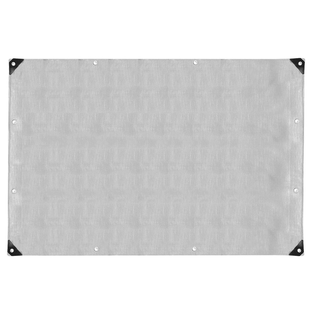 Prelata din polietilena impermeabila laminata, 270g/m2, 6x8m, gri