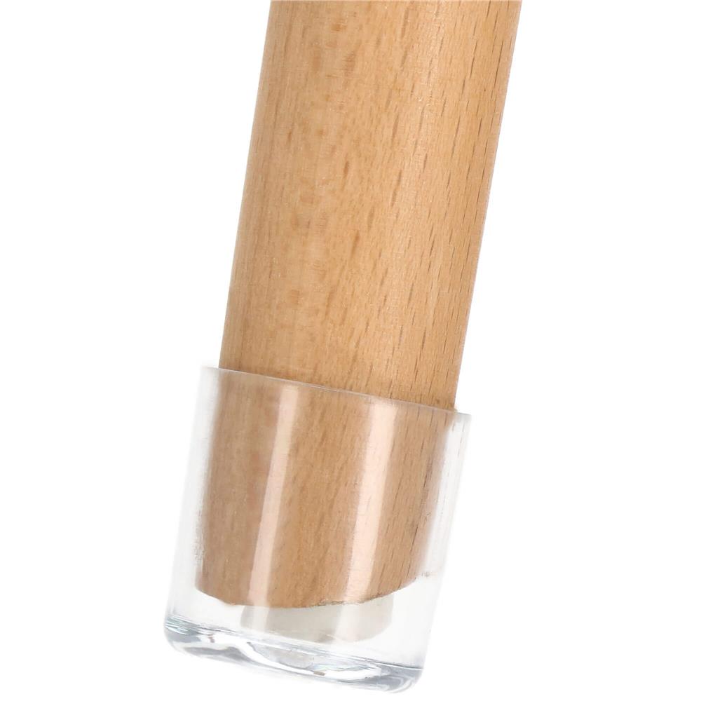 Set 16 protectii pentru picioare de mobilier, silicon PVC, Ø18 mm, transparent - imagine 11