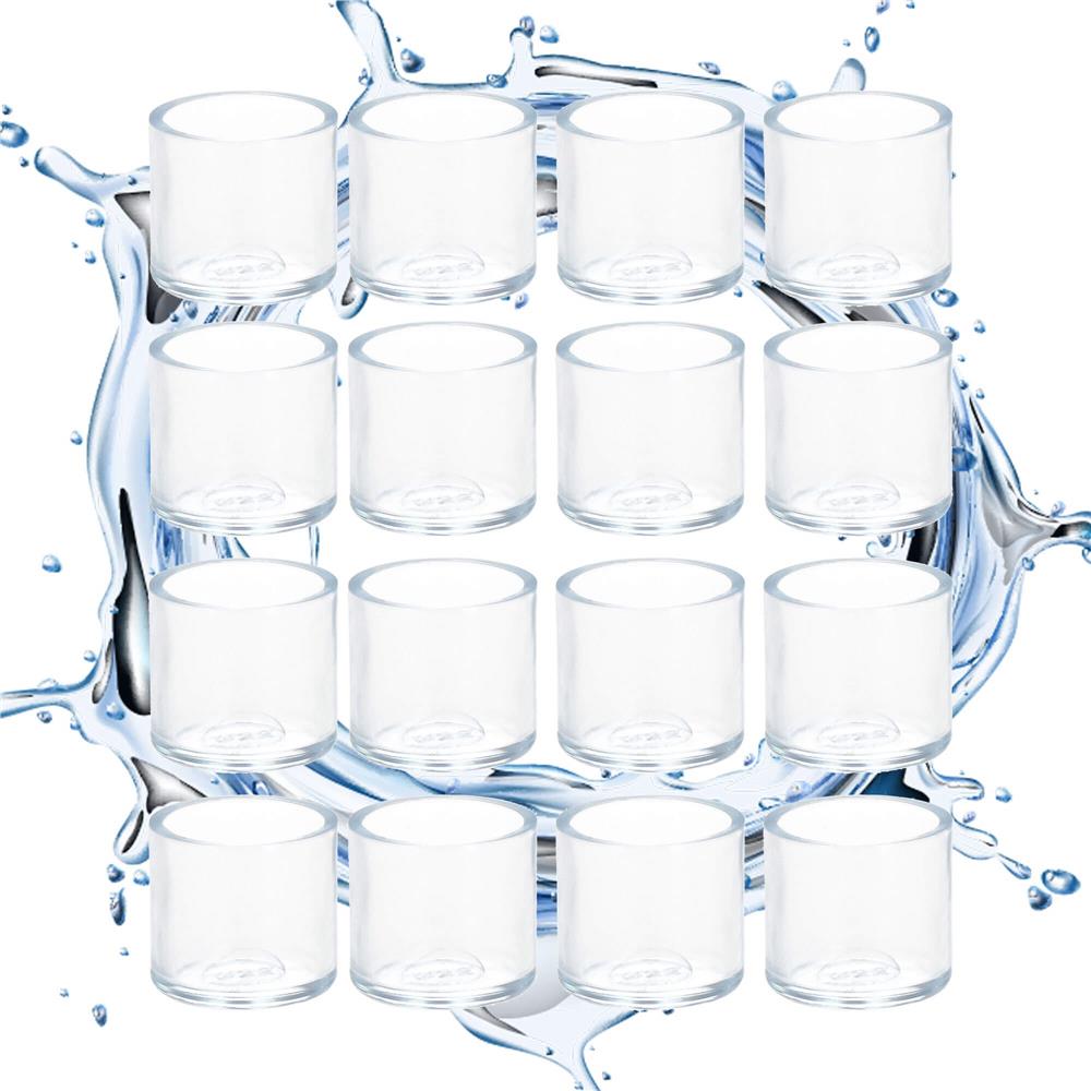Set 16 protectii pentru picioare de mobilier, silicon PVC, Ø18 mm, transparent - imagine 22