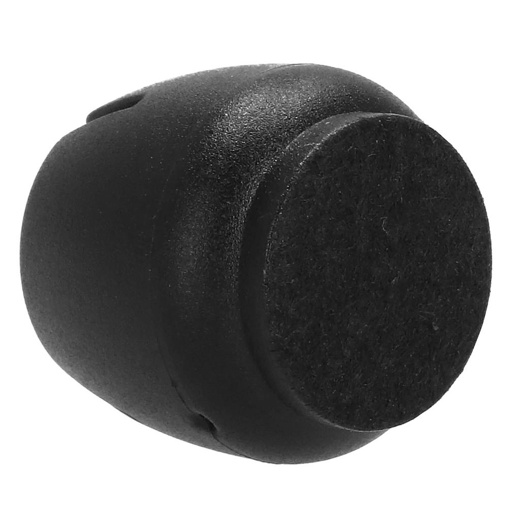 Set 16 protectii pentru picioare de mobilier cu baza din fetru, Ø17-21 mm, negru - imagine 18