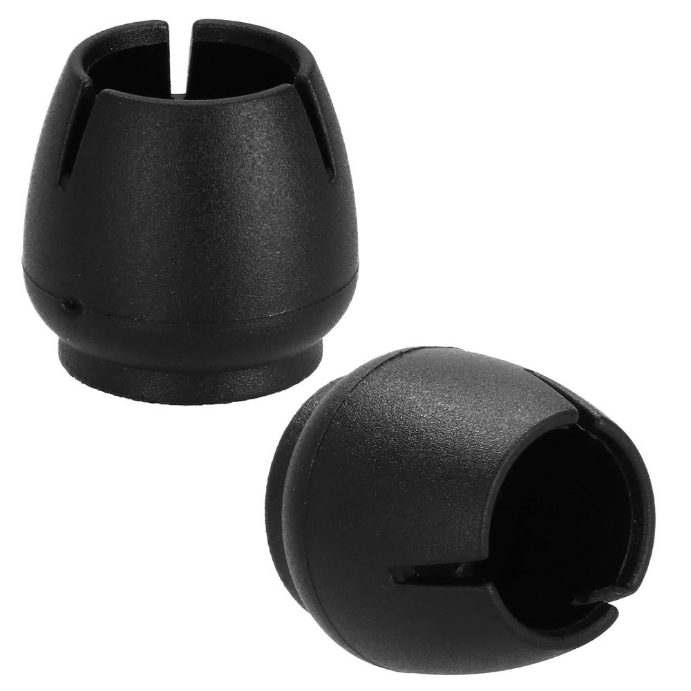 Set 16 protectii pentru picioare de mobilier cu baza din fetru, Ø17-21 mm, negru - imagine 31