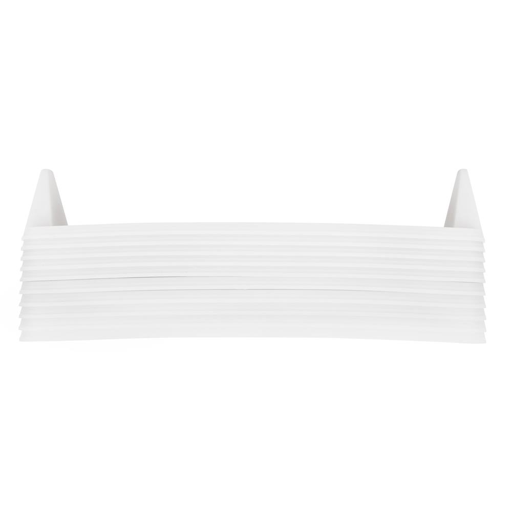 Set 10 organizatoare pentru separare si depozitare haine, stivuibile, 26x32 cm, alb - imagine 11