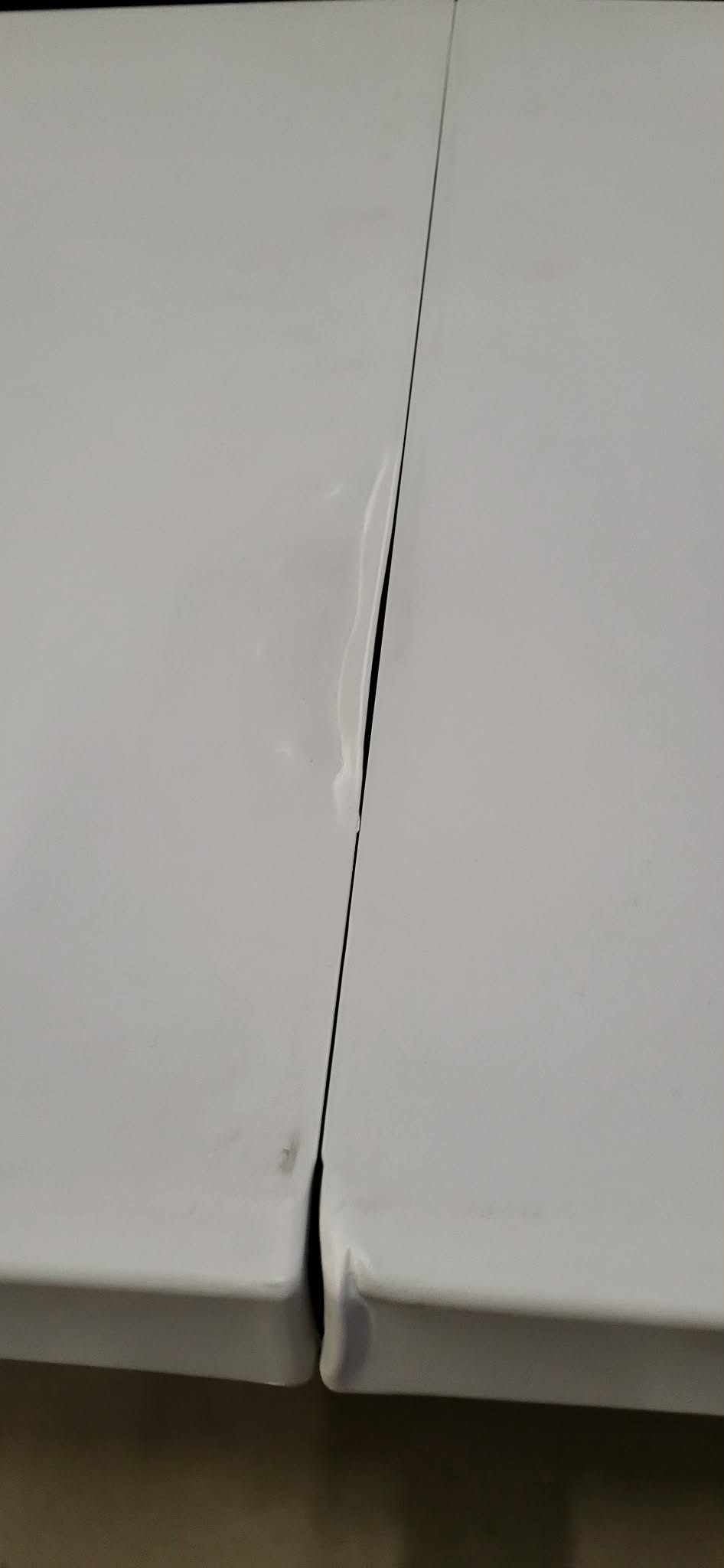 RESIGILAT: Masa dreptunghiulara pliabila multifunctionala, reglabila pe inaltime, 120x75x60cm, alba - imagine 3