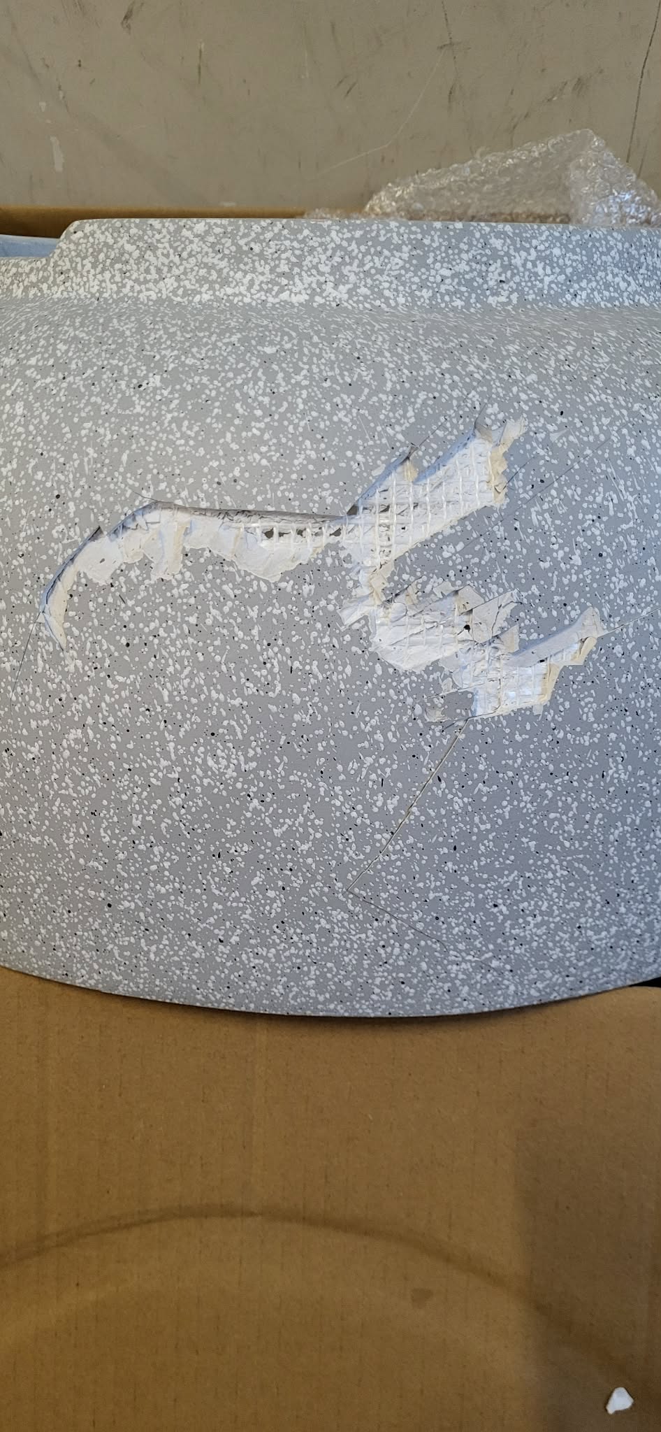 RESIGILAT: Semineu de exterior pentru terasa sau gradina din placa de magneziu, cu grill pentru gratar, 60x60x42cm - imagine 4