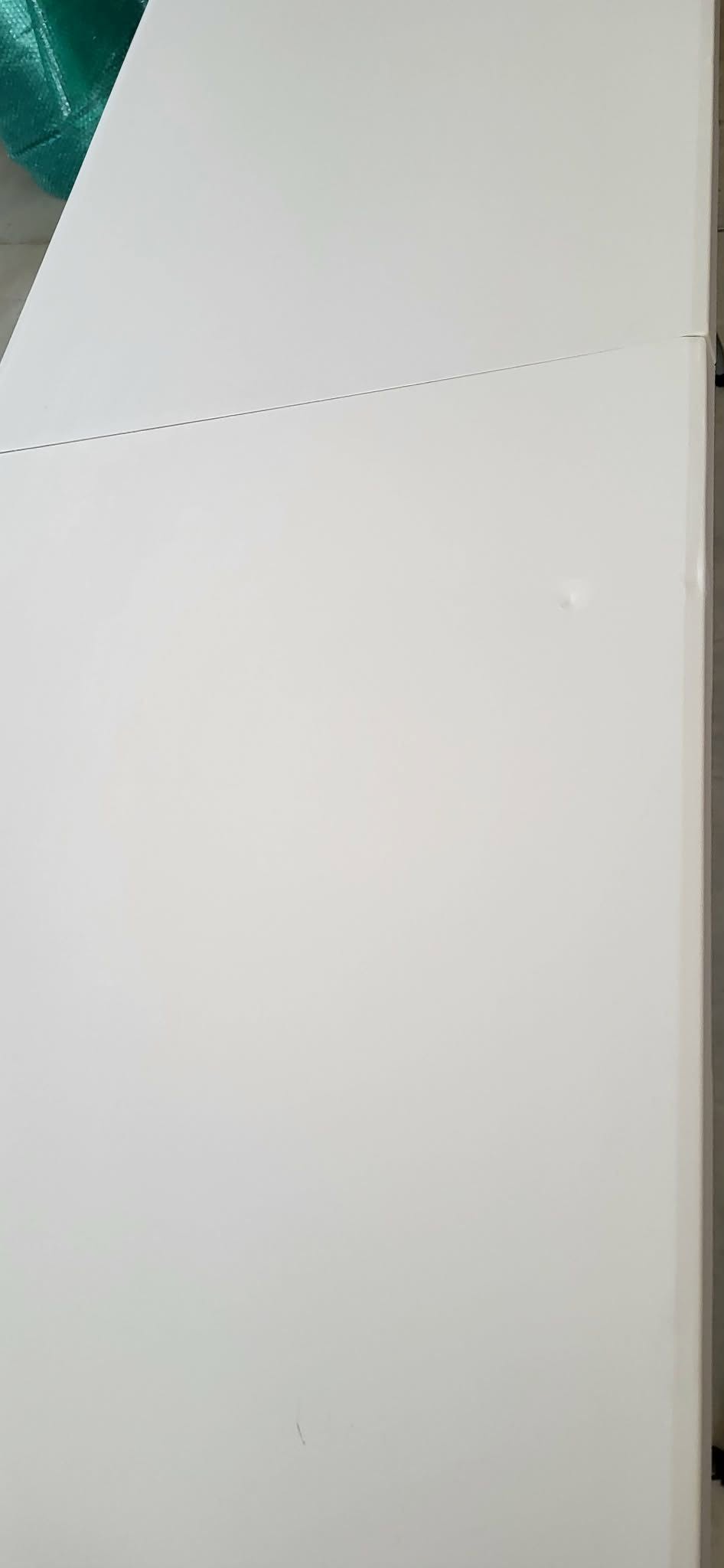 RESIGILAT: Masa dreptunghiulara pliabila multifunctionala, 180x72x75cm, alba - imagine 4