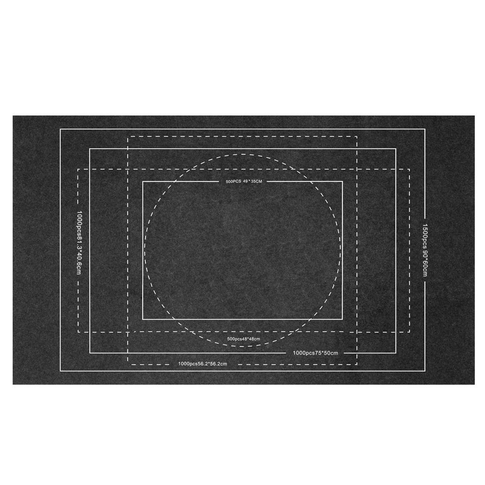 Covoras pentru puzzle de pana la 1500 de piese, cu rola gonflabila pentru pastrarea puzzle-ului inceput, 4 organizatoare pentru sortarea pieselor, pompa si husa de transport incluse, 114x67 cm - imagine 16