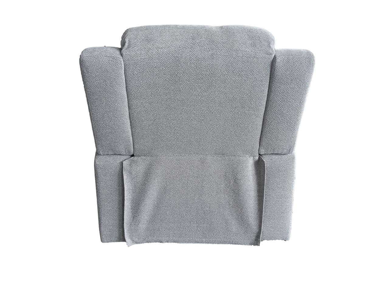 Set canapele relax electrice pentru living, 3+2+1 locuri, cu reglare prin buton pentru pozitie confortabila, suporturi pentru picioare ajustabile, port de incarcare lateral si tapiterie chenille, gri deschis - imagine 31